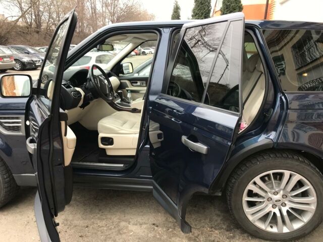 Синій Ленд Ровер Range Rover Sport, об'ємом двигуна 3 л та пробігом 193 тис. км за 20500 $, фото 9 на Automoto.ua