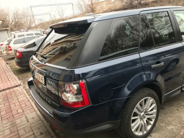 Синій Ленд Ровер Range Rover Sport, об'ємом двигуна 3 л та пробігом 193 тис. км за 20500 $, фото 6 на Automoto.ua