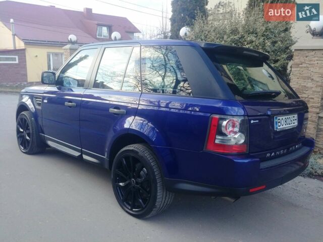 Синій Ленд Ровер Range Rover Sport, об'ємом двигуна 3 л та пробігом 249 тис. км за 15600 $, фото 2 на Automoto.ua