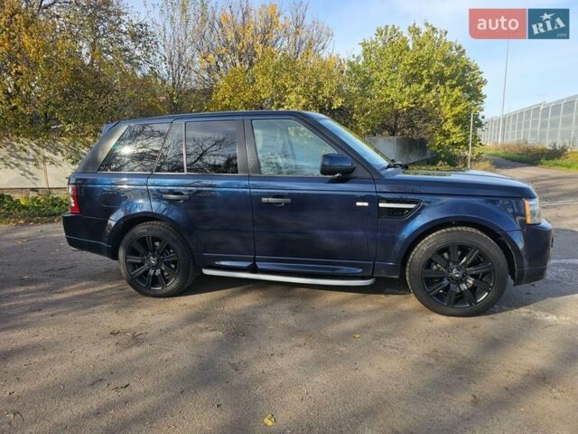 Синий Ленд Ровер Рендж Ровер Спорт, объемом двигателя 2.99 л и пробегом 275 тыс. км за 8700 $, фото 2 на Automoto.ua
