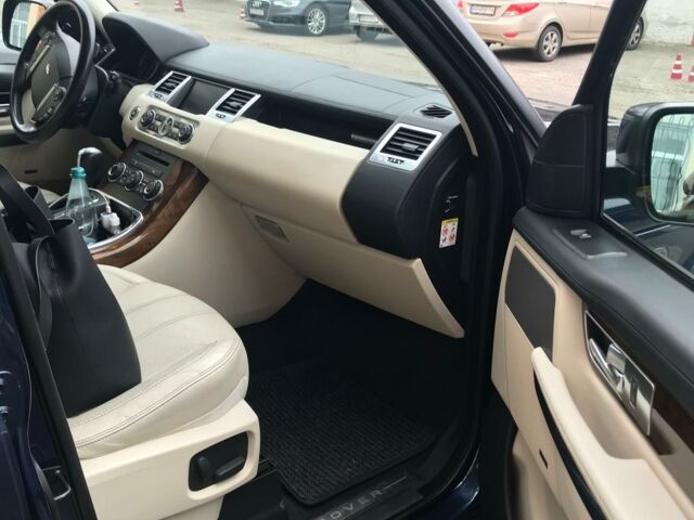 Синій Ленд Ровер Range Rover Sport, об'ємом двигуна 3 л та пробігом 190 тис. км за 23000 $, фото 12 на Automoto.ua