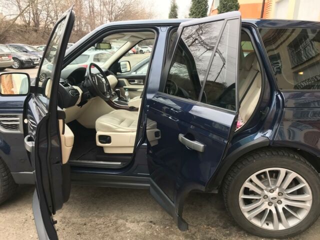 Синій Ленд Ровер Range Rover Sport, об'ємом двигуна 3 л та пробігом 193 тис. км за 20500 $, фото 12 на Automoto.ua