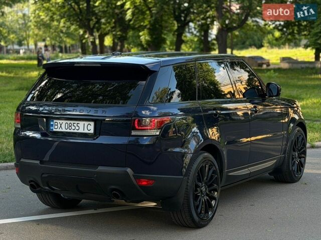Синій Ленд Ровер Range Rover Sport, об'ємом двигуна 3 л та пробігом 180 тис. км за 23000 $, фото 6 на Automoto.ua