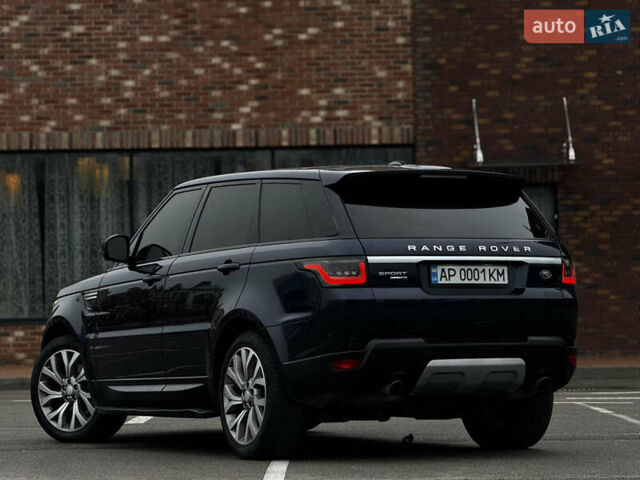 Синій Ленд Ровер Range Rover Sport, об'ємом двигуна 3 л та пробігом 193 тис. км за 24999 $, фото 3 на Automoto.ua