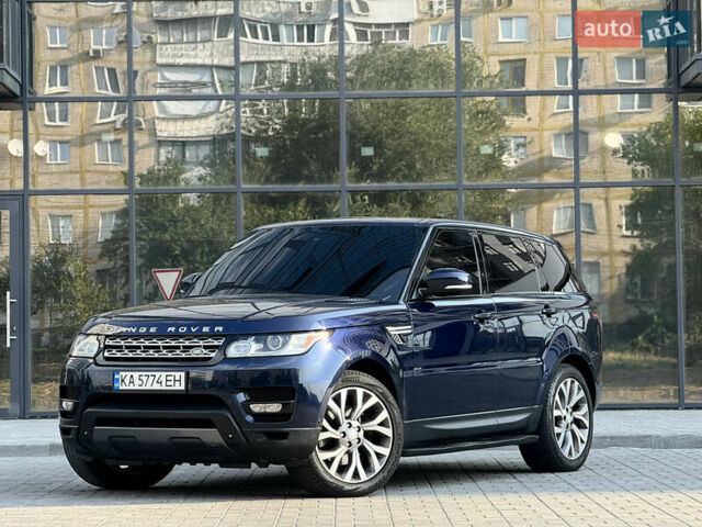Синій Ленд Ровер Range Rover Sport, об'ємом двигуна 3 л та пробігом 193 тис. км за 22700 $, фото 30 на Automoto.ua