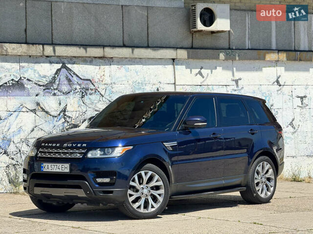 Синій Ленд Ровер Range Rover Sport, об'ємом двигуна 3 л та пробігом 193 тис. км за 22700 $, фото 28 на Automoto.ua