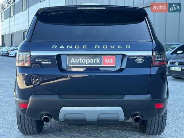 Синій Ленд Ровер Range Rover Sport, об'ємом двигуна 3 л та пробігом 191 тис. км за 25990 $, фото 6 на Automoto.ua