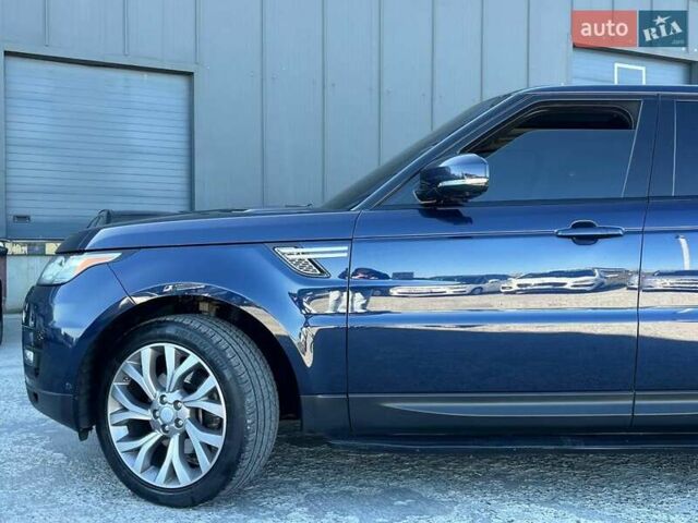 Синій Ленд Ровер Range Rover Sport, об'ємом двигуна 3 л та пробігом 191 тис. км за 25990 $, фото 7 на Automoto.ua