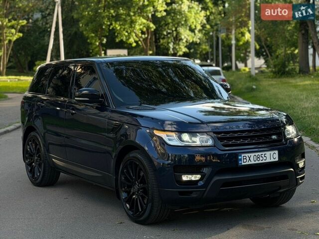 Синій Ленд Ровер Range Rover Sport, об'ємом двигуна 3 л та пробігом 180 тис. км за 23000 $, фото 2 на Automoto.ua