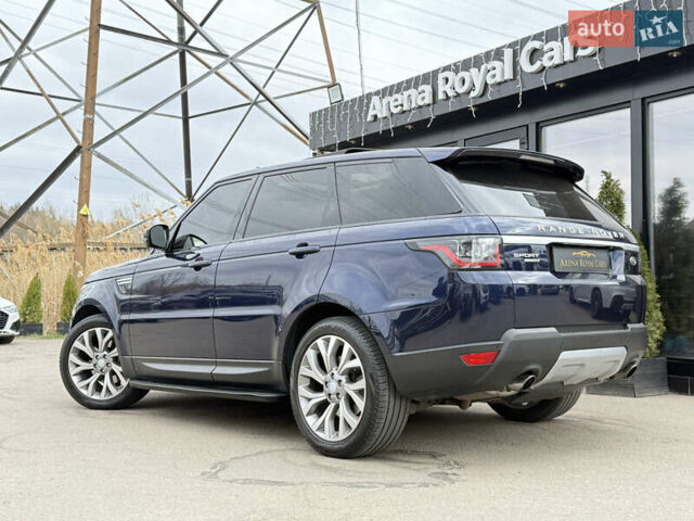 Синий Ленд Ровер Рендж Ровер Спорт, объемом двигателя 3 л и пробегом 179 тыс. км за 26500 $, фото 3 на Automoto.ua