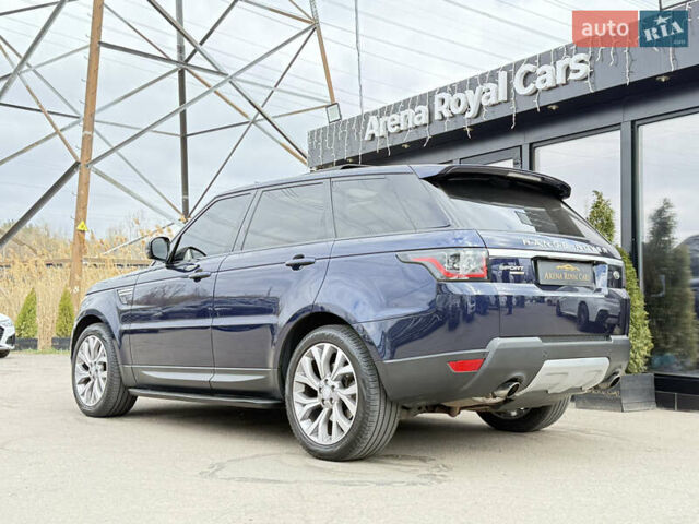 Синий Ленд Ровер Рендж Ровер Спорт, объемом двигателя 3 л и пробегом 179 тыс. км за 26500 $, фото 11 на Automoto.ua