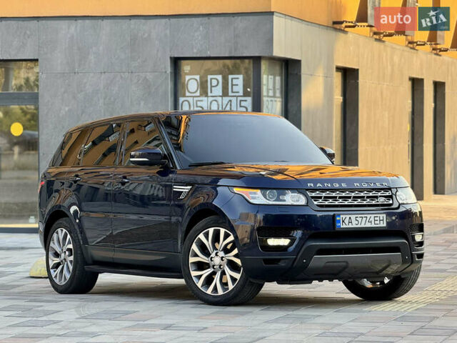 Синій Ленд Ровер Range Rover Sport, об'ємом двигуна 3 л та пробігом 193 тис. км за 22700 $, фото 26 на Automoto.ua