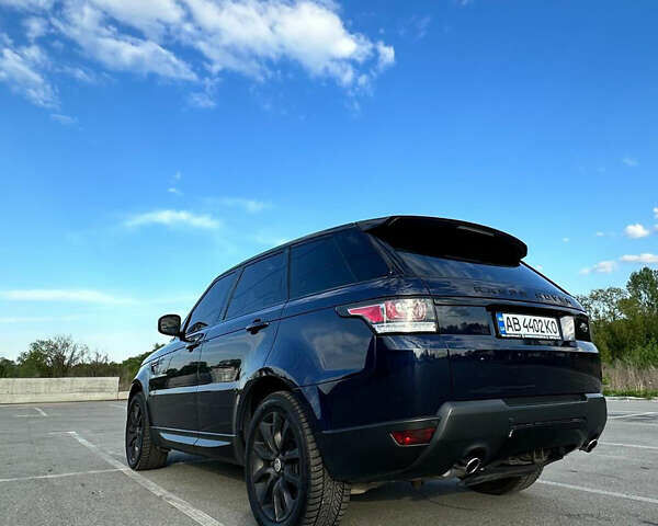 Синій Ленд Ровер Range Rover Sport, об'ємом двигуна 2.99 л та пробігом 186 тис. км за 29500 $, фото 4 на Automoto.ua