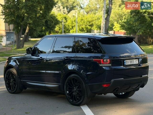 Синій Ленд Ровер Range Rover Sport, об'ємом двигуна 3 л та пробігом 180 тис. км за 23000 $, фото 8 на Automoto.ua