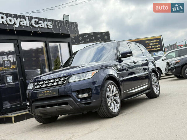 Синий Ленд Ровер Рендж Ровер Спорт, объемом двигателя 3 л и пробегом 179 тыс. км за 26500 $, фото 5 на Automoto.ua