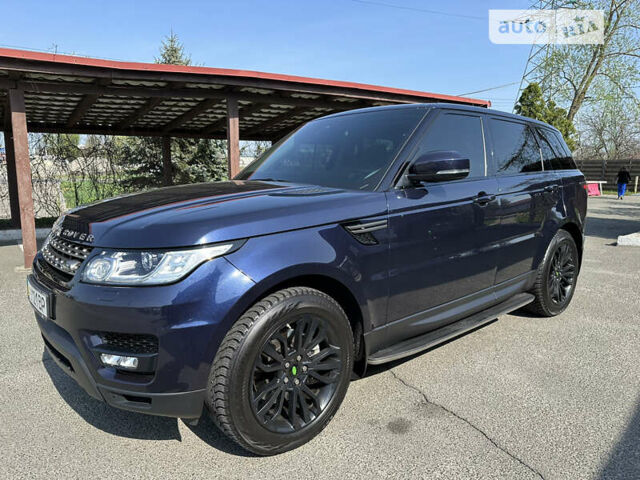 Синій Ленд Ровер Range Rover Sport, об'ємом двигуна 2.99 л та пробігом 173 тис. км за 31500 $, фото 1 на Automoto.ua