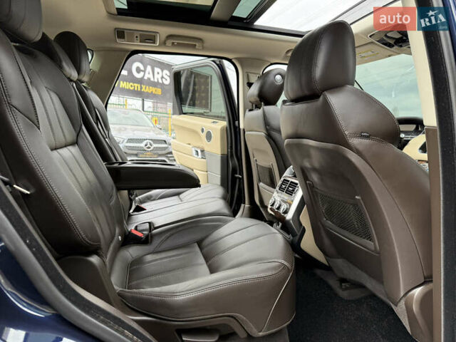 Синий Ленд Ровер Рендж Ровер Спорт, объемом двигателя 3 л и пробегом 179 тыс. км за 26500 $, фото 19 на Automoto.ua