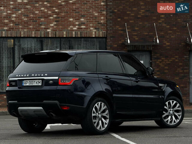 Синій Ленд Ровер Range Rover Sport, об'ємом двигуна 3 л та пробігом 193 тис. км за 24999 $, фото 1 на Automoto.ua