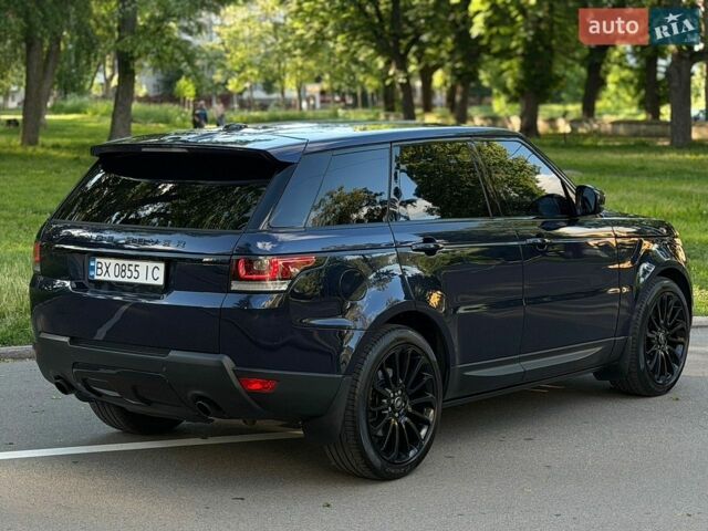 Синій Ленд Ровер Range Rover Sport, об'ємом двигуна 3 л та пробігом 180 тис. км за 23000 $, фото 5 на Automoto.ua