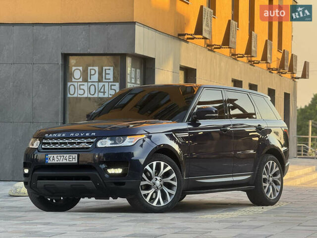 Синій Ленд Ровер Range Rover Sport, об'ємом двигуна 3 л та пробігом 193 тис. км за 24999 $, фото 14 на Automoto.ua