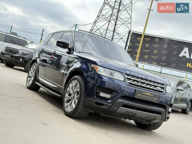Синий Ленд Ровер Рендж Ровер Спорт, объемом двигателя 3 л и пробегом 179 тыс. км за 26500 $, фото 8 на Automoto.ua