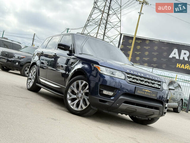 Синий Ленд Ровер Рендж Ровер Спорт, объемом двигателя 3 л и пробегом 179 тыс. км за 26500 $, фото 2 на Automoto.ua