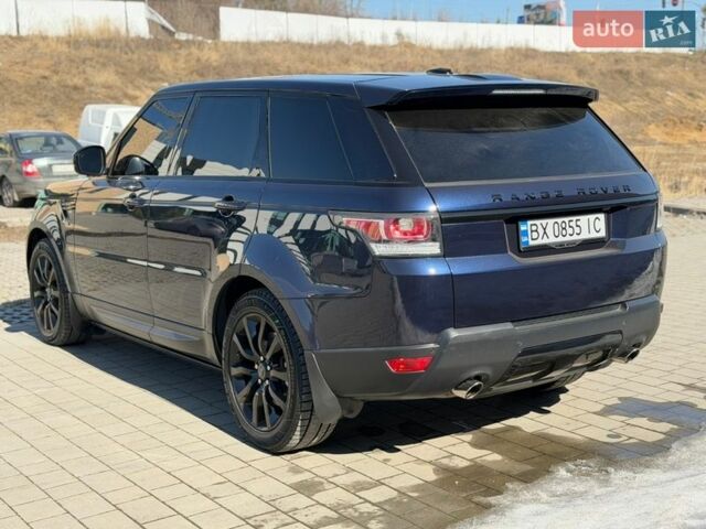 Синій Ленд Ровер Range Rover Sport, об'ємом двигуна 3 л та пробігом 178 тис. км за 26900 $, фото 14 на Automoto.ua