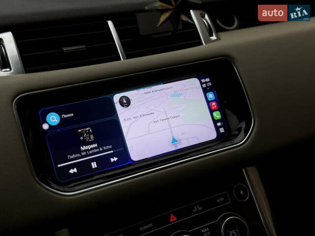 Синій Ленд Ровер Range Rover Sport, об'ємом двигуна 3 л та пробігом 193 тис. км за 22700 $, фото 12 на Automoto.ua