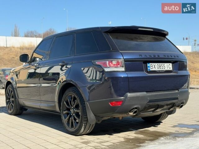 Синій Ленд Ровер Range Rover Sport, об'ємом двигуна 3 л та пробігом 178 тис. км за 26900 $, фото 9 на Automoto.ua