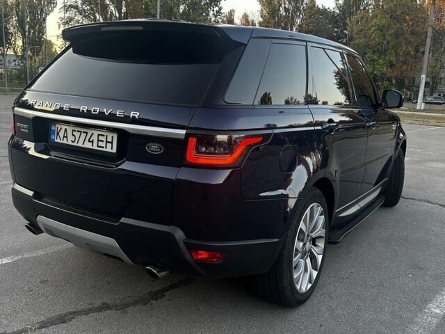 Синій Ленд Ровер Range Rover Sport, об'ємом двигуна 3 л та пробігом 189 тис. км за 27000 $, фото 3 на Automoto.ua
