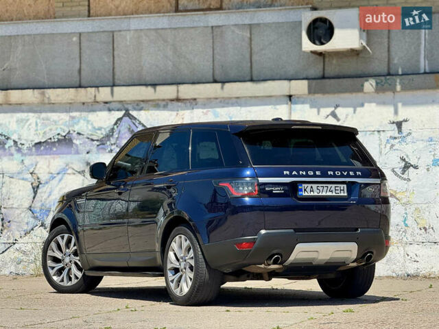 Синій Ленд Ровер Range Rover Sport, об'ємом двигуна 3 л та пробігом 193 тис. км за 24999 $, фото 24 на Automoto.ua