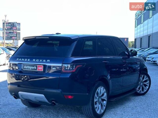 Синій Ленд Ровер Range Rover Sport, об'ємом двигуна 3 л та пробігом 191 тис. км за 25990 $, фото 5 на Automoto.ua
