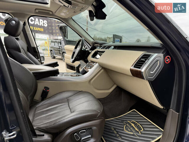 Синий Ленд Ровер Рендж Ровер Спорт, объемом двигателя 3 л и пробегом 179 тыс. км за 26500 $, фото 24 на Automoto.ua