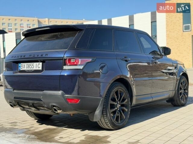 Синій Ленд Ровер Range Rover Sport, об'ємом двигуна 3 л та пробігом 178 тис. км за 26900 $, фото 10 на Automoto.ua