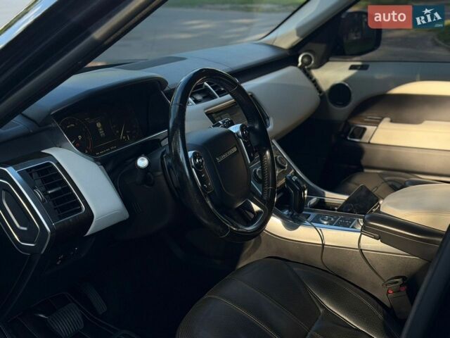 Синій Ленд Ровер Range Rover Sport, об'ємом двигуна 3 л та пробігом 180 тис. км за 23000 $, фото 16 на Automoto.ua
