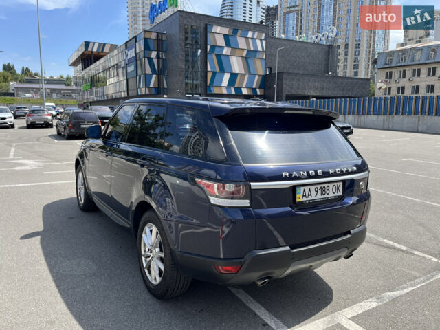 Синій Ленд Ровер Range Rover Sport, об'ємом двигуна 2.99 л та пробігом 89 тис. км за 32800 $, фото 8 на Automoto.ua