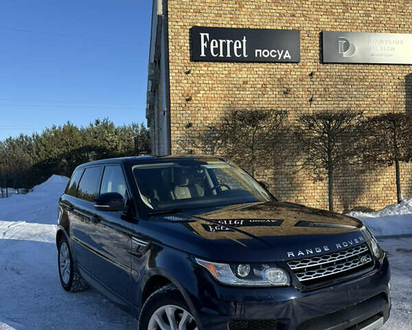 Синий Ленд Ровер Рендж Ровер Спорт, объемом двигателя 3 л и пробегом 200 тыс. км за 19500 $, фото 1 на Automoto.ua