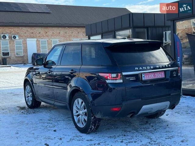 Синий Ленд Ровер Рендж Ровер Спорт, объемом двигателя 3 л и пробегом 193 тыс. км за 18800 $, фото 3 на Automoto.ua
