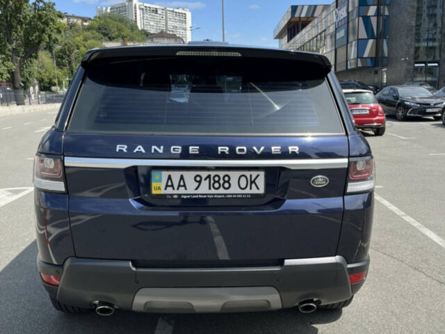 Синій Ленд Ровер Range Rover Sport, об'ємом двигуна 2.99 л та пробігом 89 тис. км за 32800 $, фото 7 на Automoto.ua