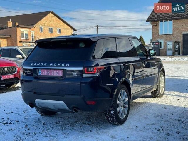 Синий Ленд Ровер Рендж Ровер Спорт, объемом двигателя 3 л и пробегом 193 тыс. км за 18800 $, фото 2 на Automoto.ua
