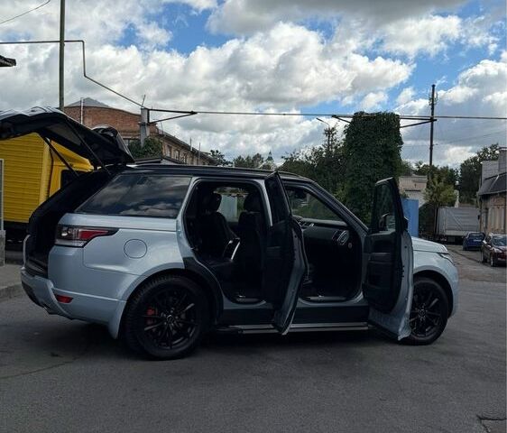 Синій Ленд Ровер Range Rover Sport, об'ємом двигуна 3 л та пробігом 297 тис. км за 18534 $, фото 16 на Automoto.ua