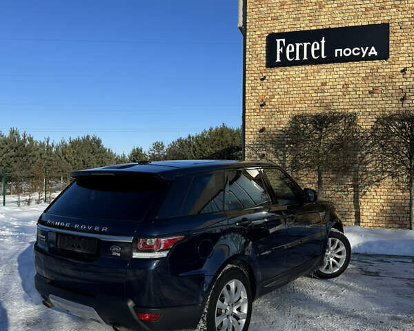 Синий Ленд Ровер Рендж Ровер Спорт, объемом двигателя 3 л и пробегом 200 тыс. км за 19500 $, фото 2 на Automoto.ua