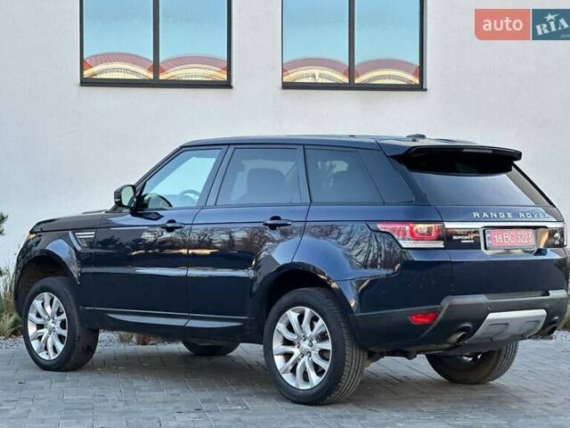 Синий Ленд Ровер Рендж Ровер Спорт, объемом двигателя 3 л и пробегом 197 тыс. км за 19900 $, фото 5 на Automoto.ua