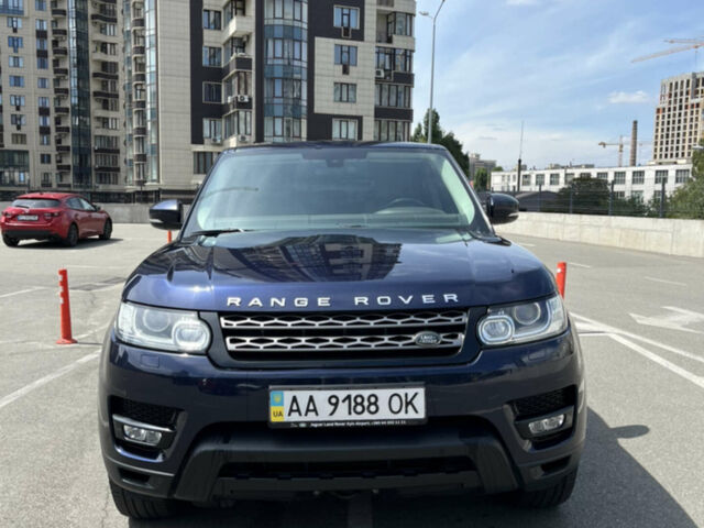 Синій Ленд Ровер Range Rover Sport, об'ємом двигуна 2.99 л та пробігом 89 тис. км за 32800 $, фото 1 на Automoto.ua