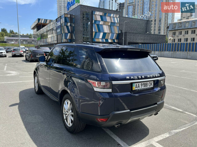 Синій Ленд Ровер Range Rover Sport, об'ємом двигуна 2.99 л та пробігом 89 тис. км за 32800 $, фото 8 на Automoto.ua
