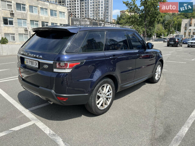 Синій Ленд Ровер Range Rover Sport, об'ємом двигуна 2.99 л та пробігом 89 тис. км за 32800 $, фото 6 на Automoto.ua