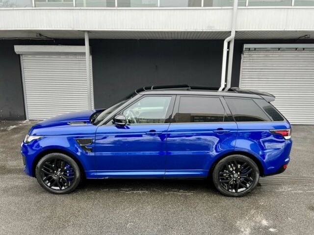 Синій Ленд Ровер Range Rover Sport, об'ємом двигуна 5 л та пробігом 97 тис. км за 59900 $, фото 24 на Automoto.ua