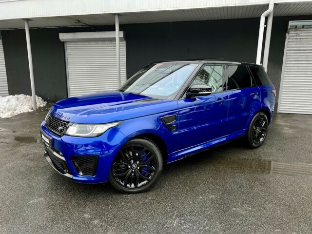 Синій Ленд Ровер Range Rover Sport, об'ємом двигуна 5 л та пробігом 97 тис. км за 59900 $, фото 6 на Automoto.ua