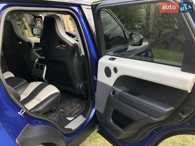 Синій Ленд Ровер Range Rover Sport, об'ємом двигуна 5 л та пробігом 147 тис. км за 37000 $, фото 9 на Automoto.ua