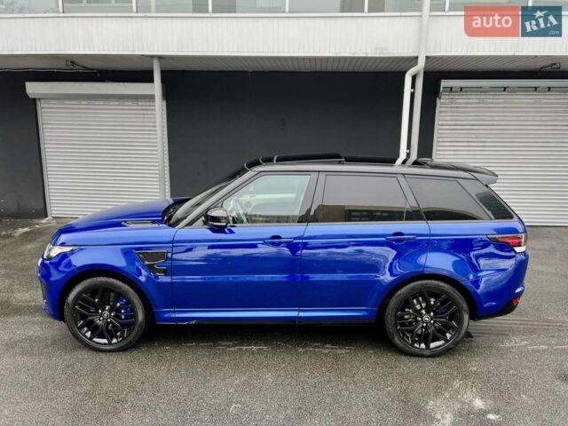 Синій Ленд Ровер Range Rover Sport, об'ємом двигуна 5 л та пробігом 99 тис. км за 59900 $, фото 26 на Automoto.ua